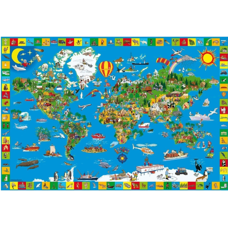Schmidt Spiele – Puzzle Your Amazing World 200 Pcs 56118