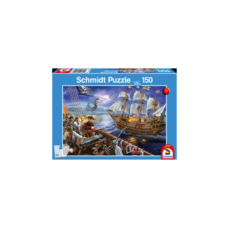 Schmidt Spiele - Puzzle Pirate Adventure 150 Pcs 56252
