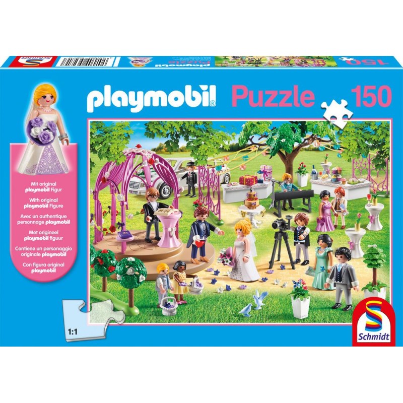 Schmidt Spiele – Puzzle Playmobil Wedding 150 Pcs 56271