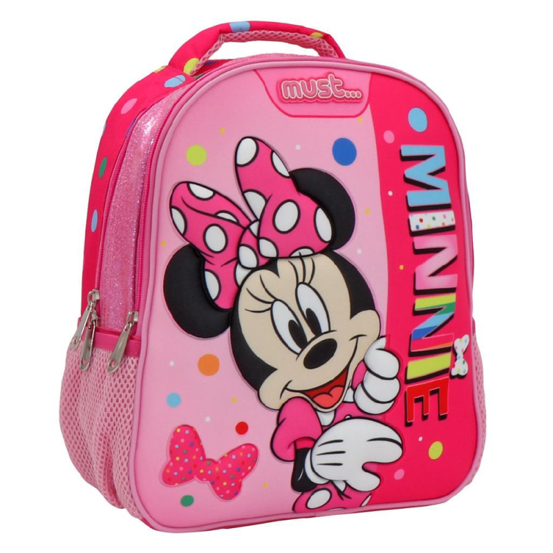 Diakakis – Τσάντα Πλάτης Νηπιαγωγείου Must, Disney, Minnie Mouse 563433