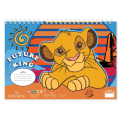 Diakakis - Μπλόκ Ζωγραφικής Lion King 40Φ 23x33cm 563551