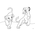 Diakakis - Μπλόκ Ζωγραφικής Lion King 40Φ 23x33cm 563551