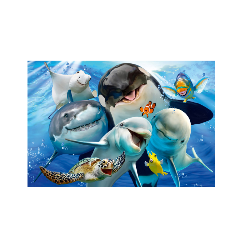 Schmidt Spiele – Puzzle Underwater Friends 200 Pcs 56360
