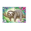 Schmidt Spiele – Puzzle 3 in 1 Panda, Lama, Sloth 24/24/24 Pcs 56368