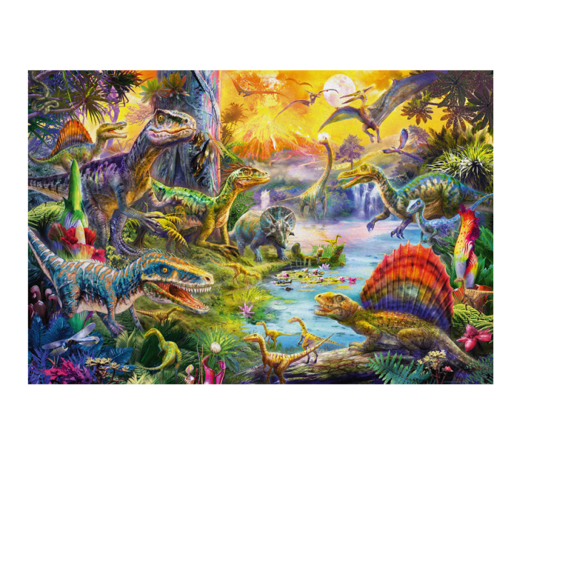 Schmidt Spiele – Puzzle Dinosaurs 60 Pcs 56372