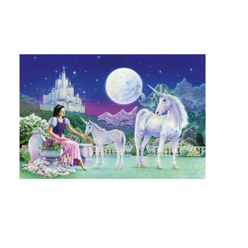 Schmidt Spiele – Puzzle The Unicorns 200 Pcs 56373