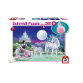 Schmidt Spiele – Puzzle The Unicorns 200 Pcs 56373