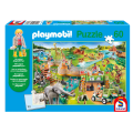 Schmidt Spiele – Puzzle Playmobil Zoo 60 Pcs 56381