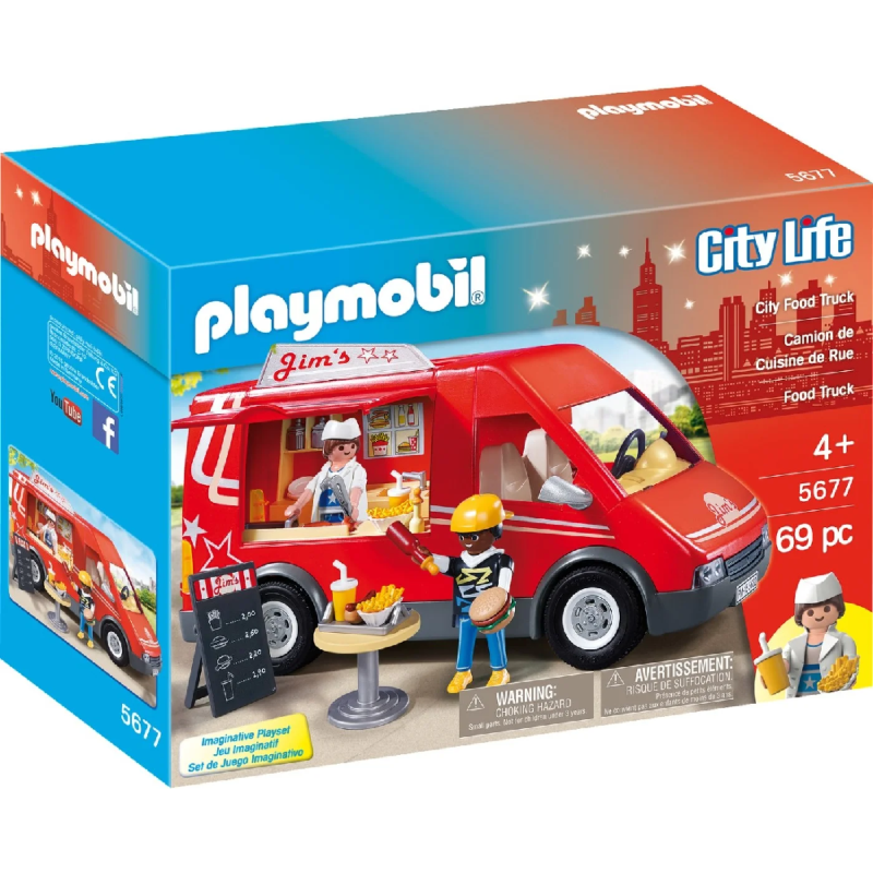 Playmobil City Life - Αυτοκινούμενη Καντίνα Πόλης 5677