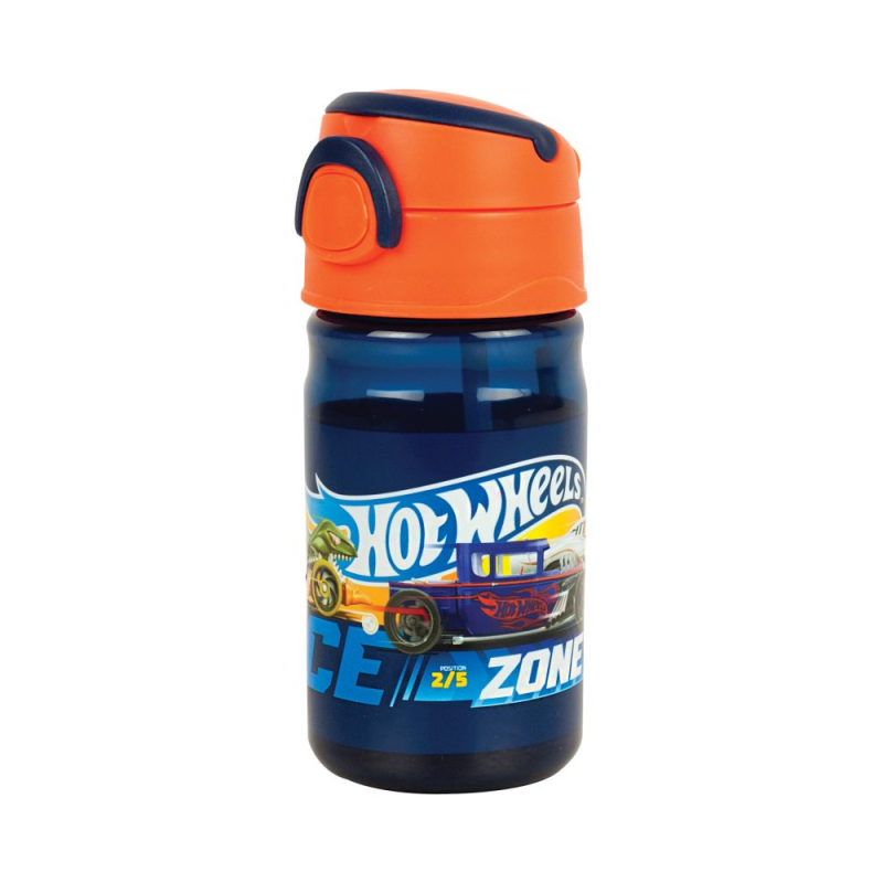 Gim - Παγούρι Πλαστικό Hot Wheels 350ml 571-85204