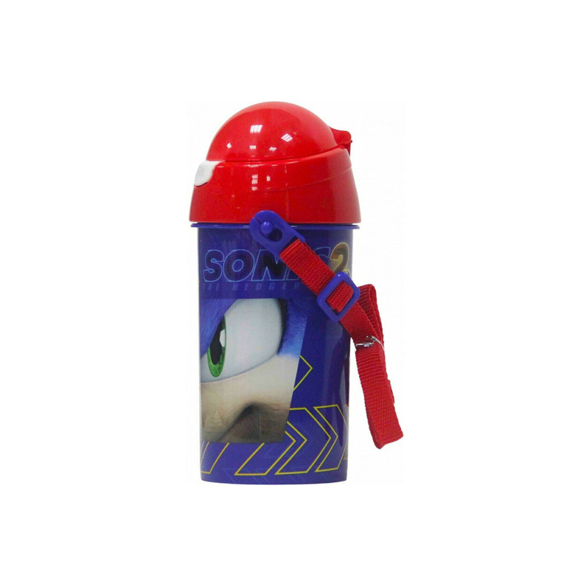 Gim - Παγούρι Πλαστικό Pop Up, Sonic 500ml 572-50209