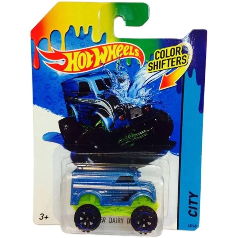 Mattel Hot Wheels - Color Shifters, Dairy Delivery GBF29 (BHR15)