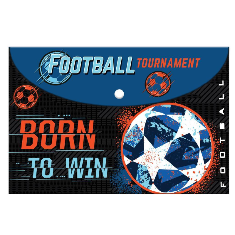 Diakakis - Φάκελος Κουμπί A4 Must, Football, Born To Win 585177