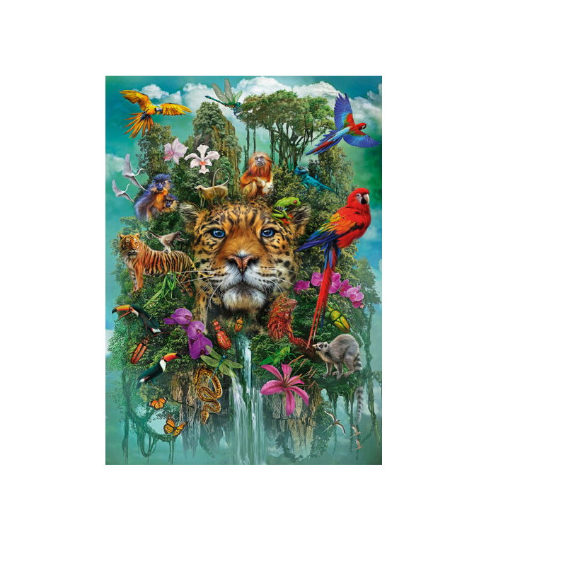 Schmidt Spiele – Puzzle King Of The Jungle 1000 Pcs 58960
