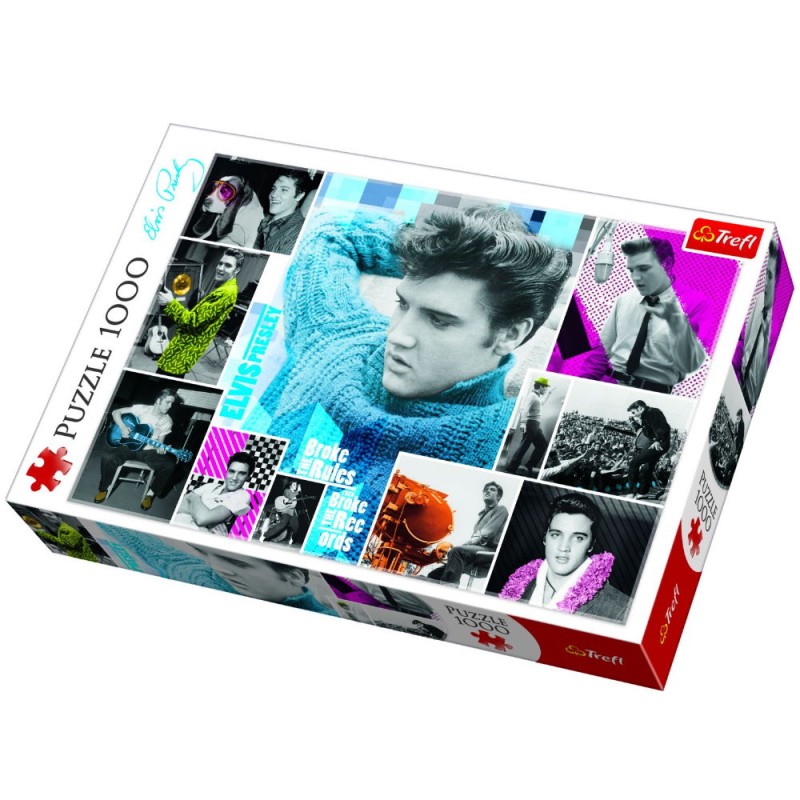 Trefl Puzzle 1000 Pcs Elvis Presley, Forever Young 10541