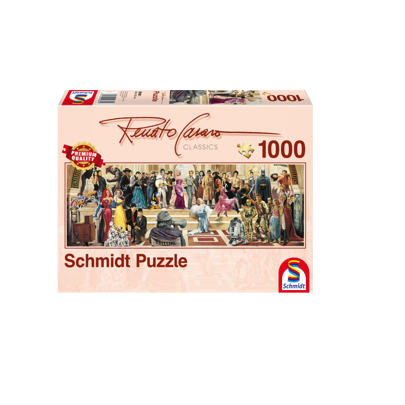 Schmidt Spiele – Puzzle Panorama 100 Years Of Film 1000 Pcs 59381