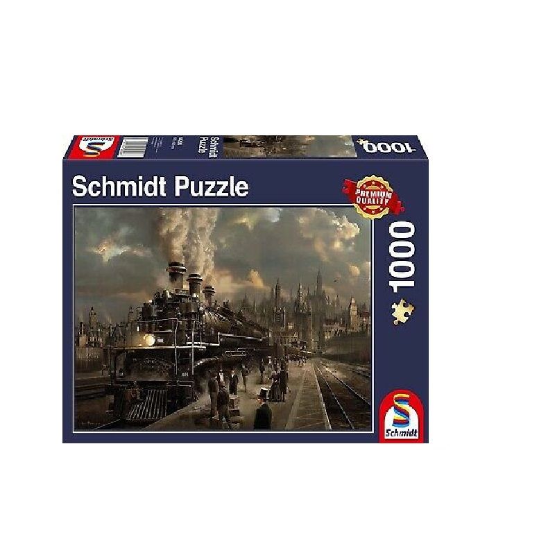 Schmidt Spiele – Puzzle Locomotive 1000 Pcs 58206