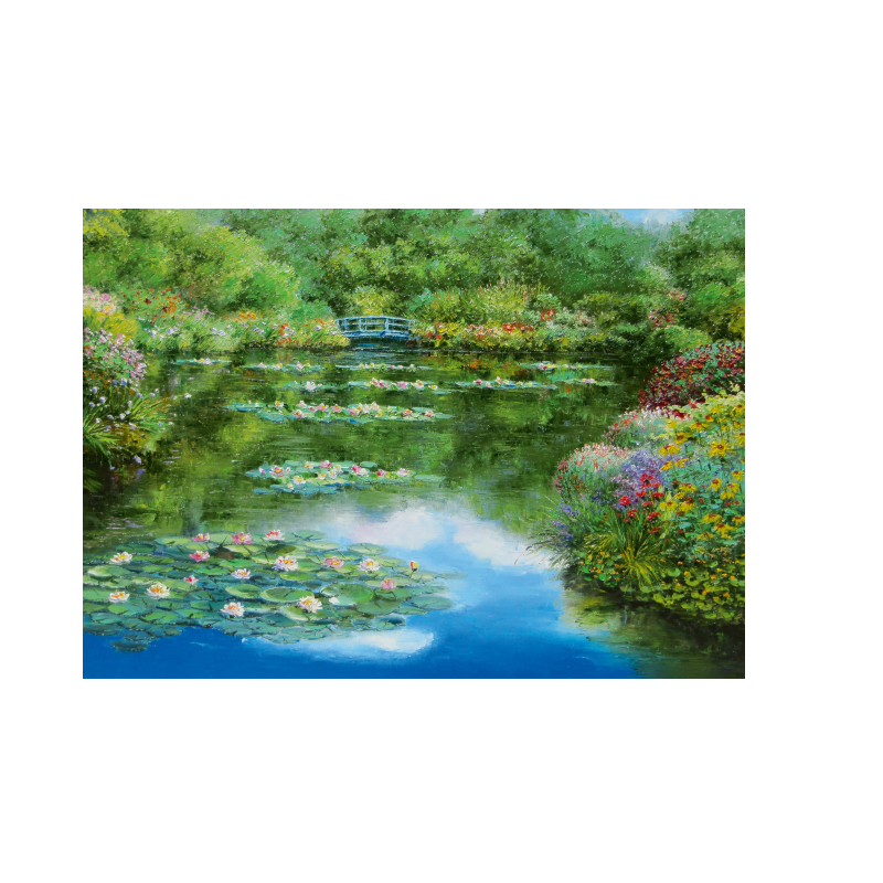 Schmidt Spiele – Puzzle Water lily Pond 1000 Pcs 59657
