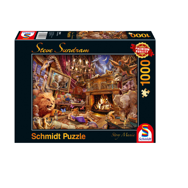 Schmidt Spiele – Puzzle Story Mania 1000 Pcs 59661