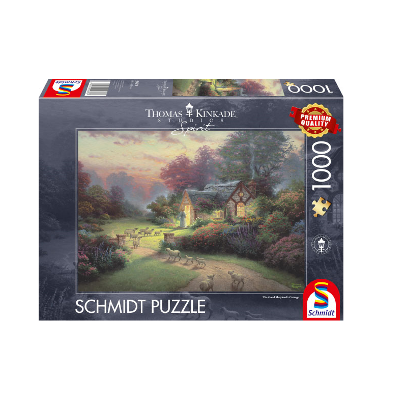 Schmidt Spiele – Puzzle The Good Shepherd‘s Cottage 1000 Pcs 59678