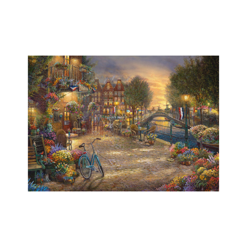 Schmidt Spiele - Puzzle Amsterdam 1000 Pcs 59917