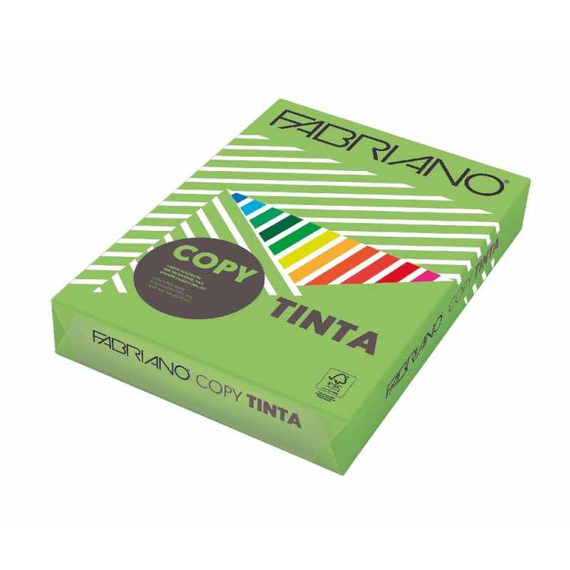 Fabriano - Χαρτί Εκτύπωσης Tinta Χρωματιστό, Pea Green A4 160gr 250 Φύλλα (1 Δεσμίδα) 60216021