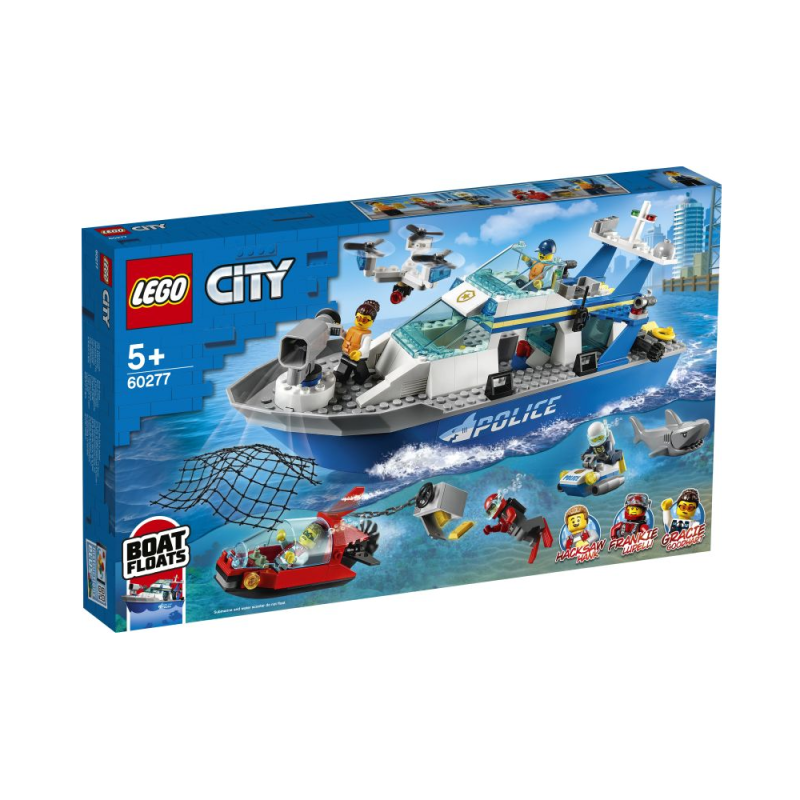 Lego City - Police Patrol Boat 60277
