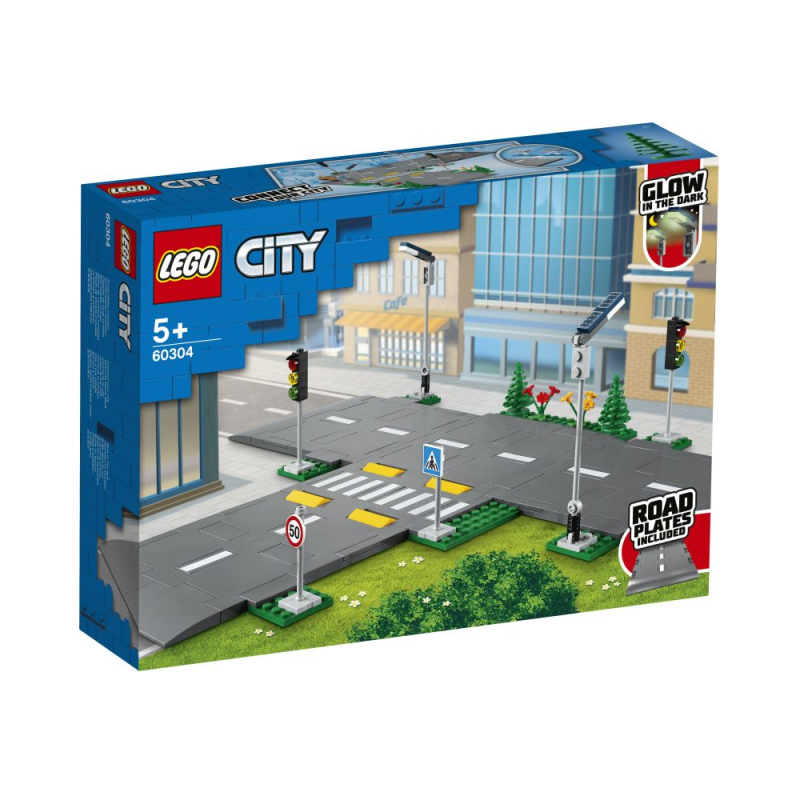 Lego City - Road Plates 60304