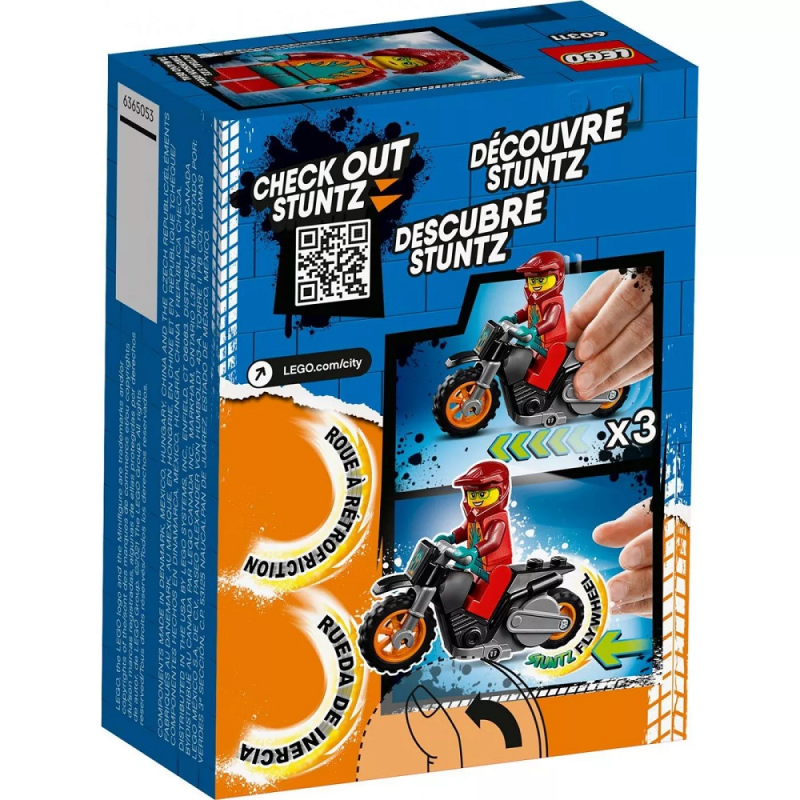 Lego City - Fire Stunt Bike 60311