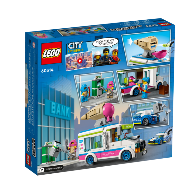 Lego City - Ice Cream Truck Police Chase 60314
