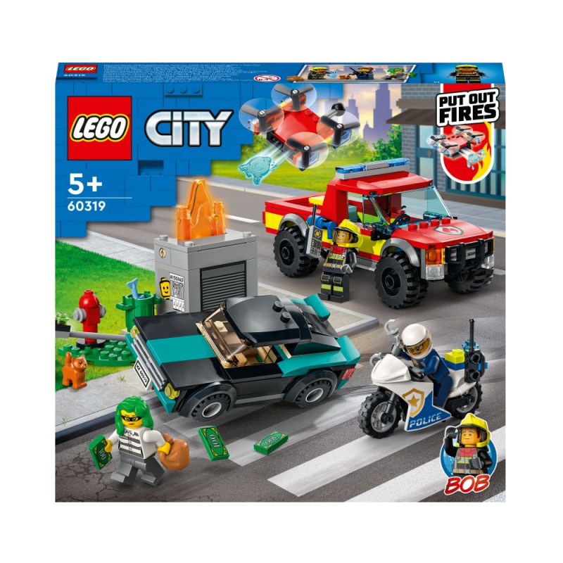 Lego City - Fire Rescue & Police Chase 60319