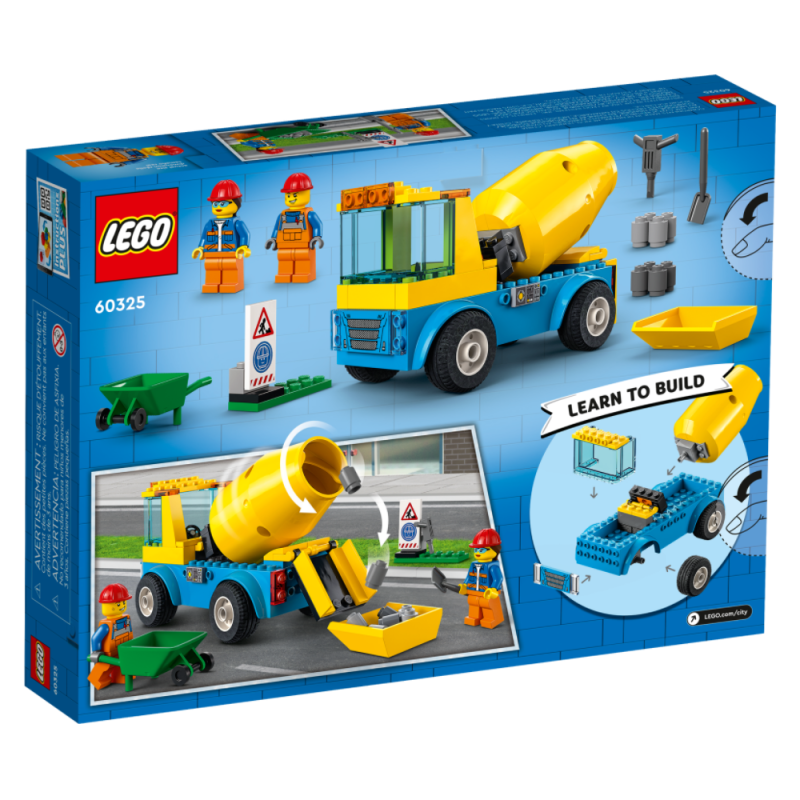 Lego City - Cement Mixer Truck 60325