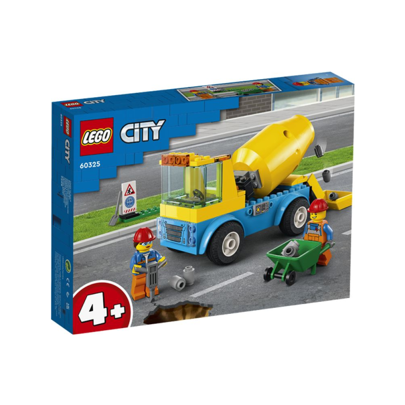 Lego City - Cement Mixer Truck 60325