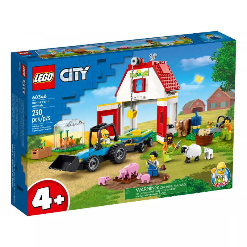 Lego City - Barn & Farm Animals 60346
