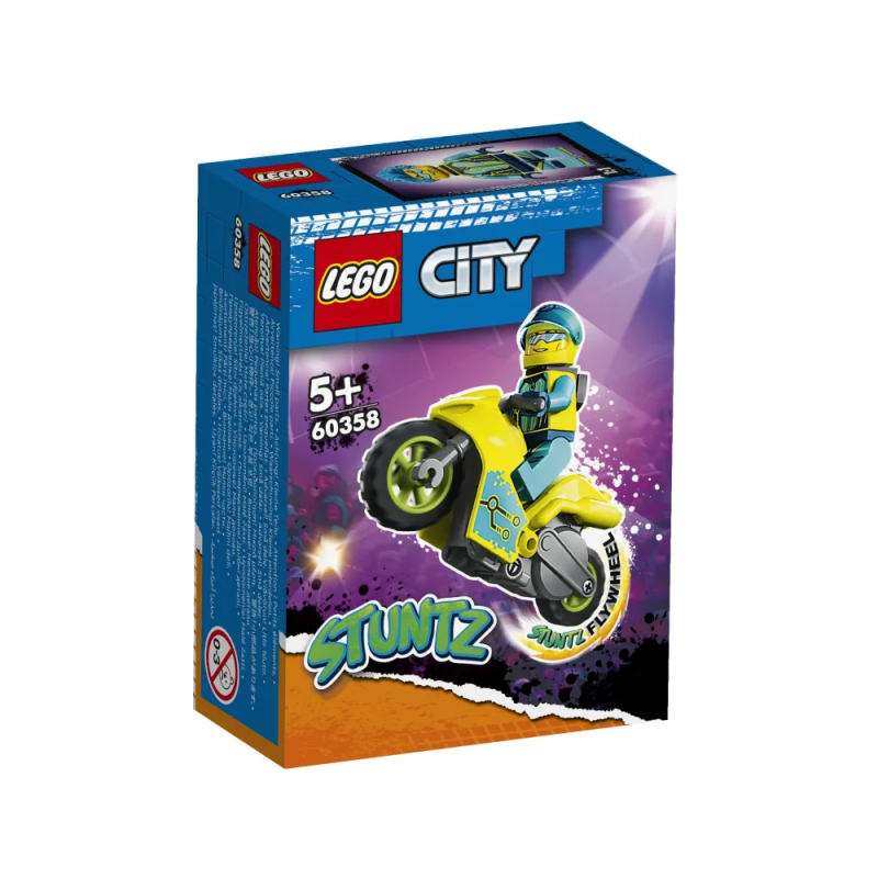 Lego City - Cyber Stunt Bike 60358