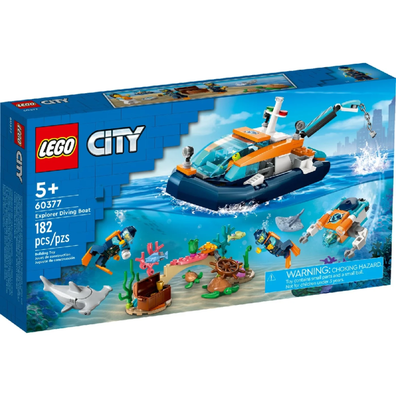 Lego City - Explorer Diving Boat 60377