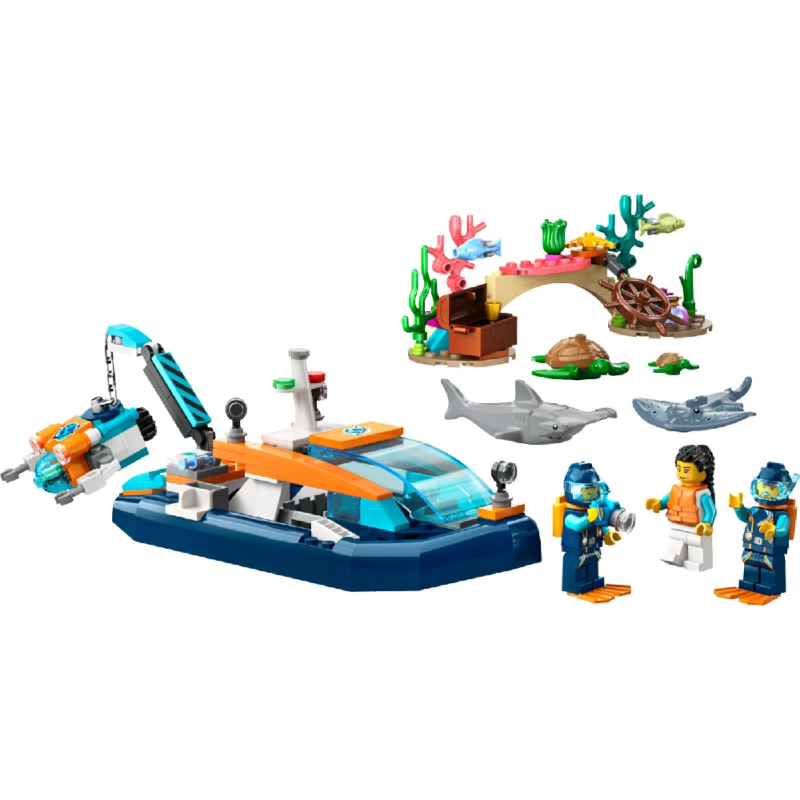 Lego City - Explorer Diving Boat 60377