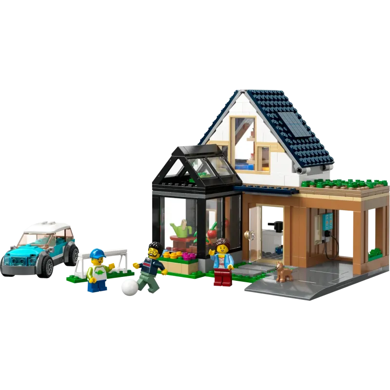 Lego City - Family House And Electric Car 60398