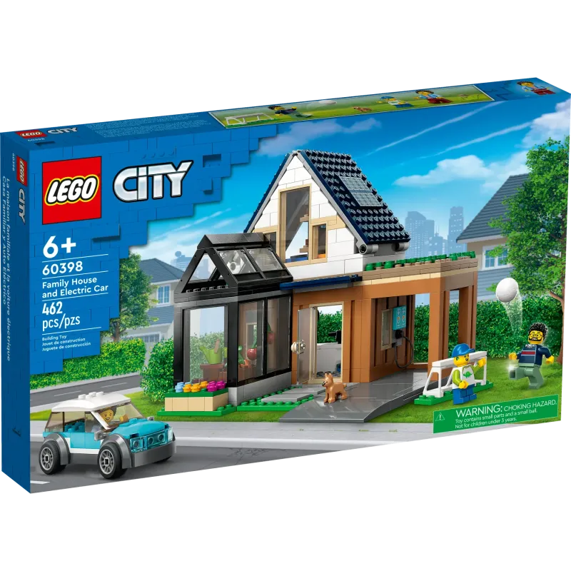 Lego City - Family House And Electric Car 60398