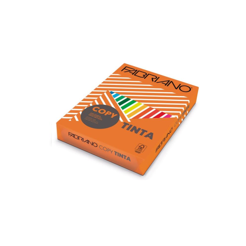 Fabriano - Χαρτί Εκτύπωσης Tinta Χρωματιστό, Lobster A4 80gr 500 Φύλλα (1 Δεσμίδα) 60421297