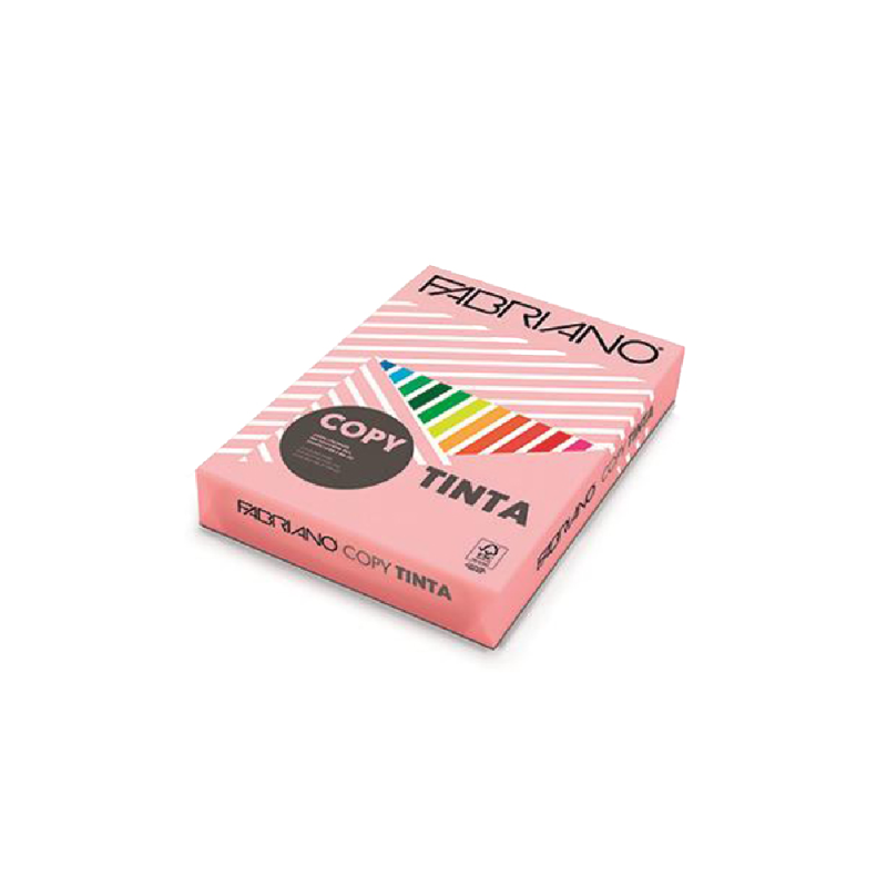 Fabriano - Χαρτί Εκτύπωσης Tinta Χρωματιστό, Pink A4 80gr 500 Φύλλα (1 Δεσμίδα) 61421297