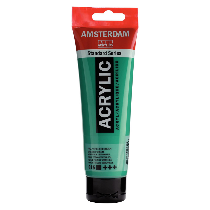 Royal Talens - Ακρυλικό Χρώμα Amsterdam Standard, Emerald Green (615) 120 ml 17096152