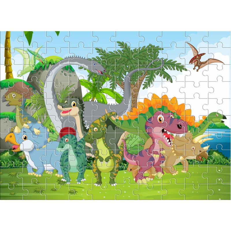 Luna – Puzzle Δεινόσαυροι 100 Pcs 621581
