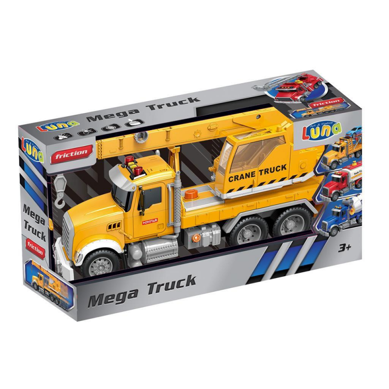 Luna - Mega Truck Γερανός, Κίτρινος 621864