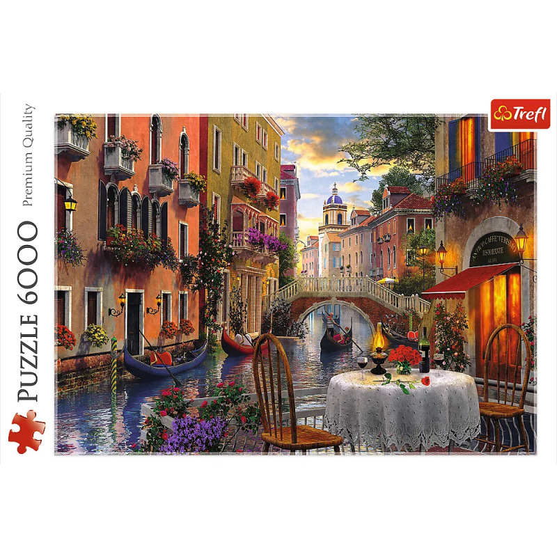 Trefl - Puzzle, Romantic Supper 6000 Pcs 65003
