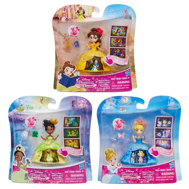 Hasbro Disney Princess Small Doll Transformation - 3 Σχέδια B8962