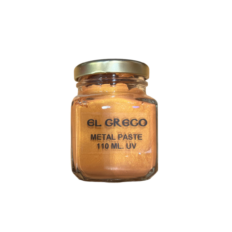 El Greco - Πάστα Διαμόρφωσης Μεταλλική, Rearl Orange 110 ml 660054