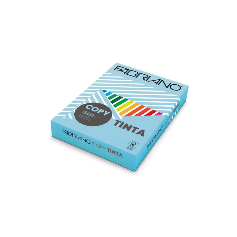 Fabriano - Χαρτί Εκτύπωσης Tinta Χρωματιστό, Sky A4 80gr 500 Φύλλα (1 Δεσμίδα) 68821297