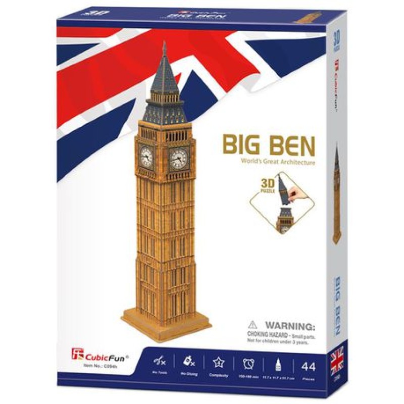 Cubic Fun – Puzzle 3D Big Ben 44 Pcs C094h