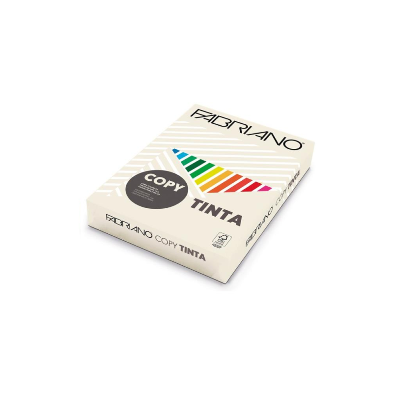 Fabriano - Χαρτί Εκτύπωσης Tinta Χρωματιστό, Ivory A4 80gr 500 Φύλλα (1 Δεσμίδα) 69921297